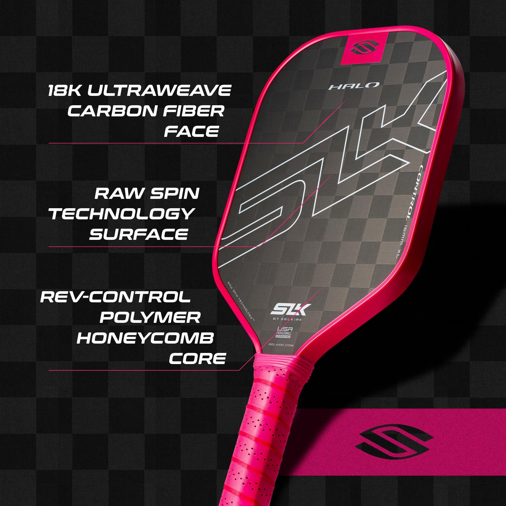 Amazon.co.jp: Selkirk Sport SLK Halo Control XL Pickleball